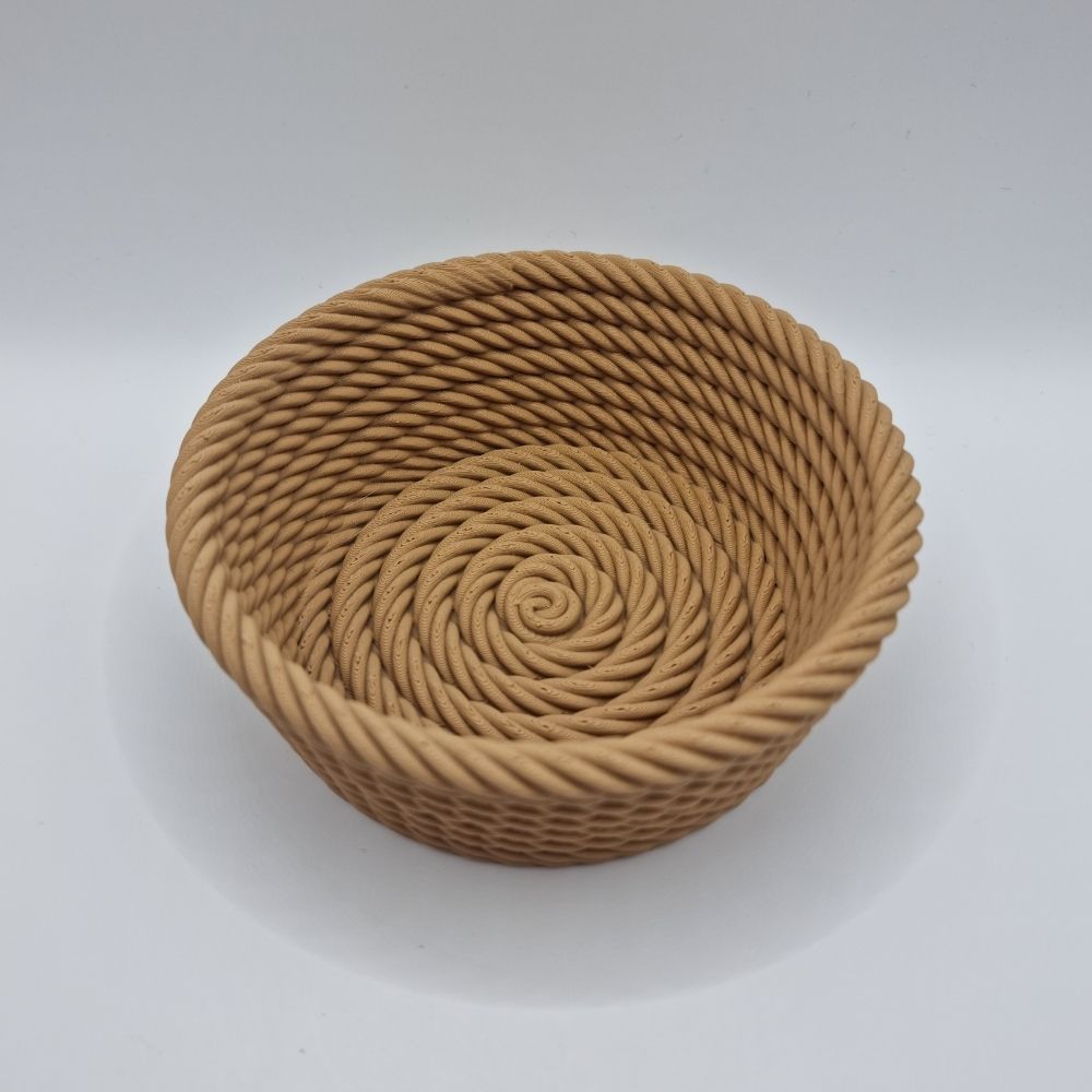 Image d'un produit coup de coeur du moment Bol motif corde en couleur bois