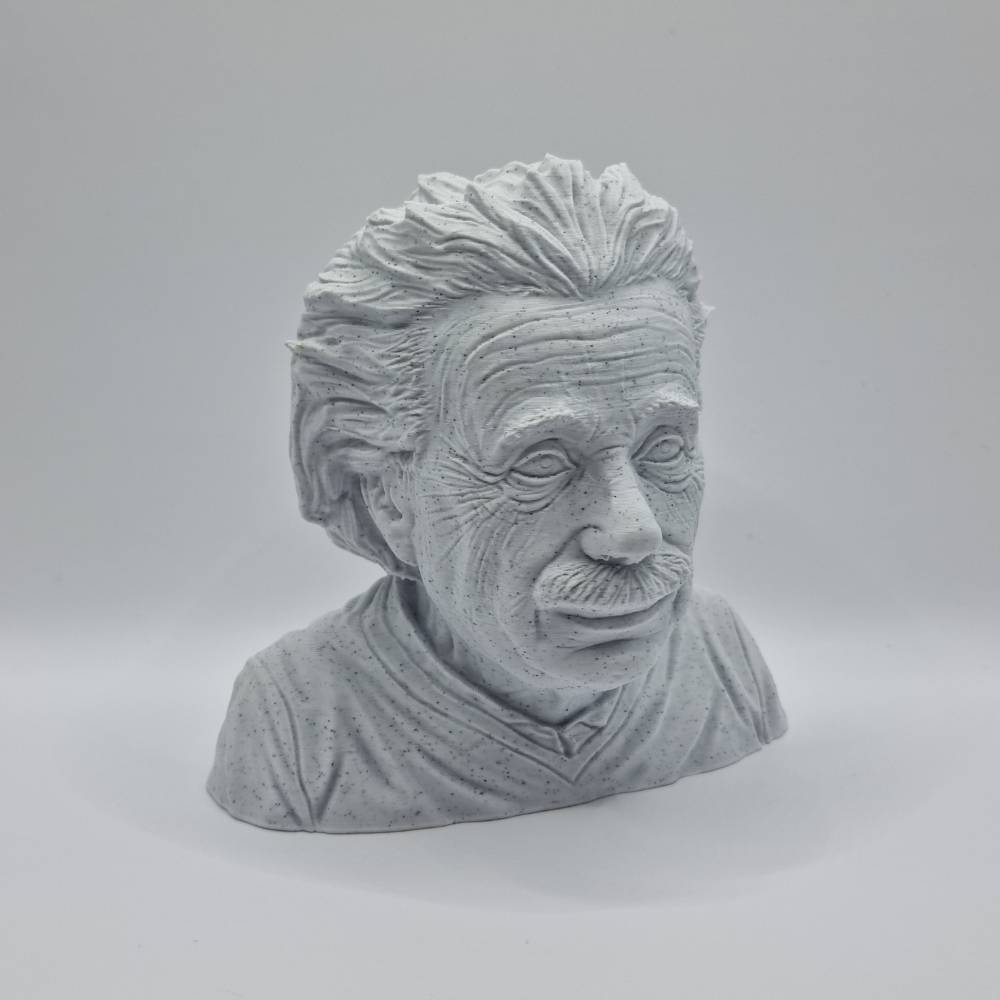 Image d'un produit coup de coeur du moment Buste Albert Einstein en couleur marbre